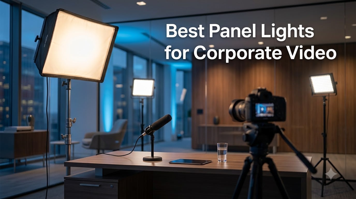 Best Panel Lights for Corporate Video