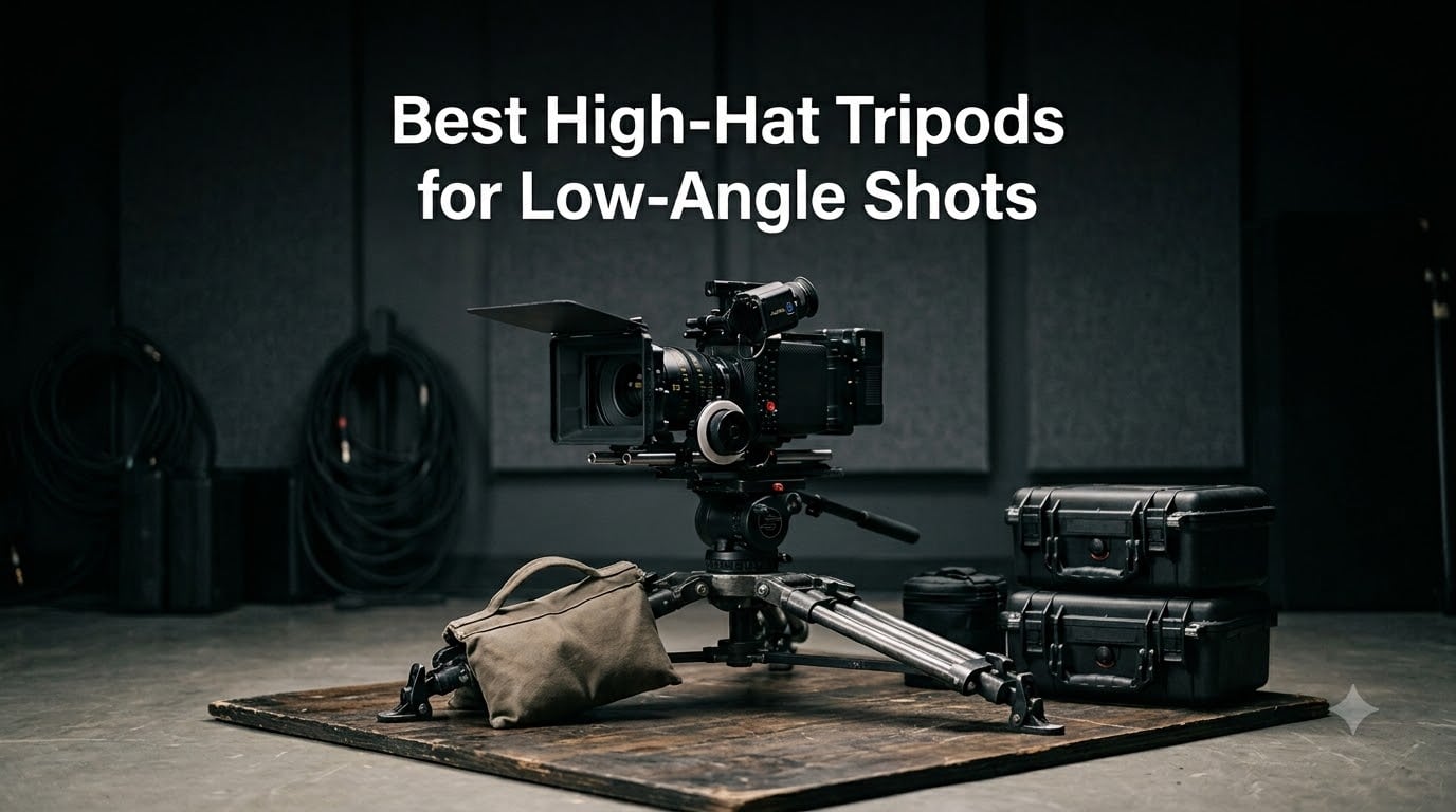 Best High-Hat Tripods for Low-Angle Shots