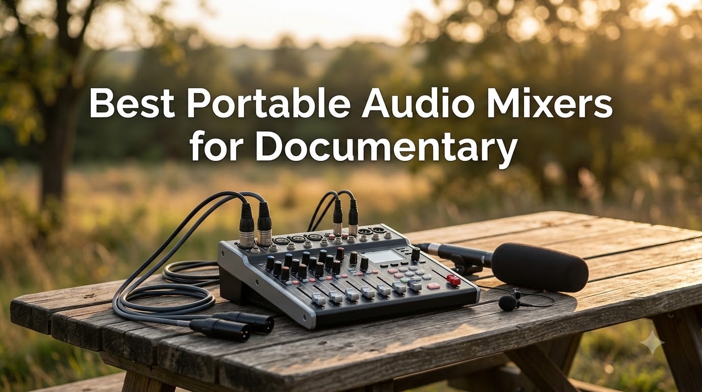 Best Portable Audio Mixers for Documentary
