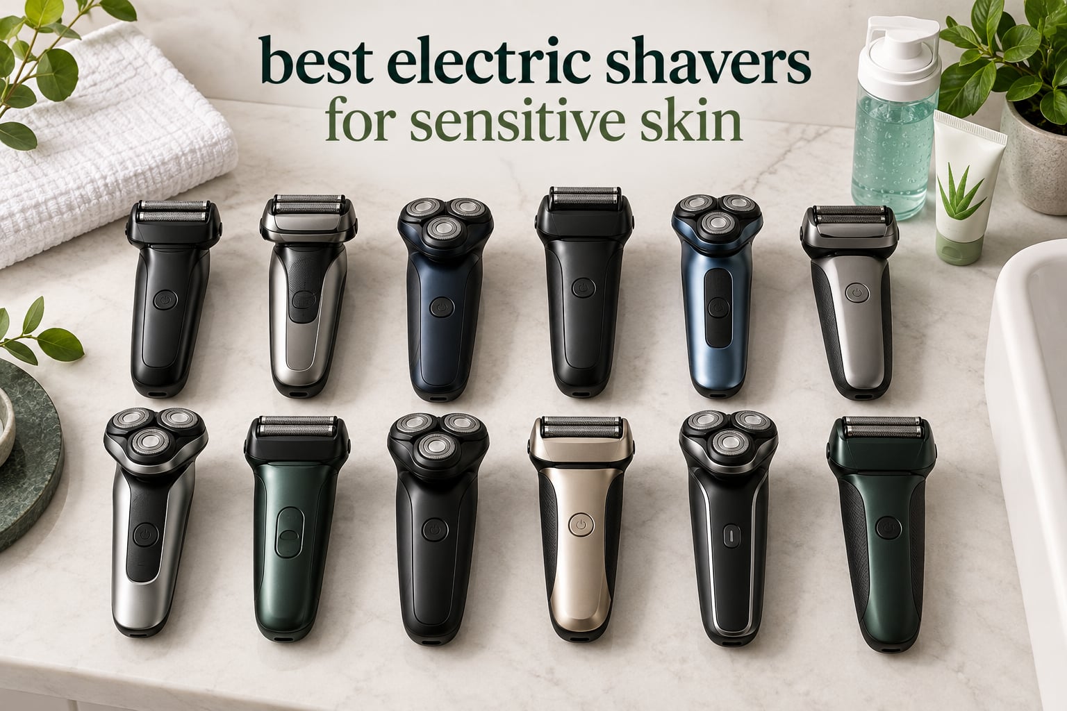 best electric shavers for sensitive skin