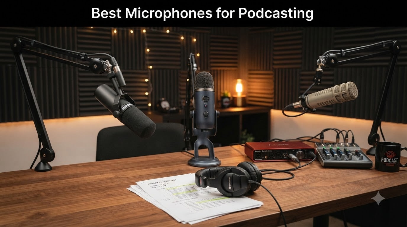 Best Microphones for Podcasting