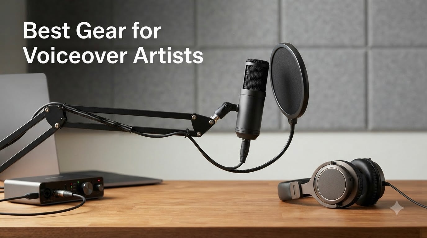 Best Gear for Voiceover Artists