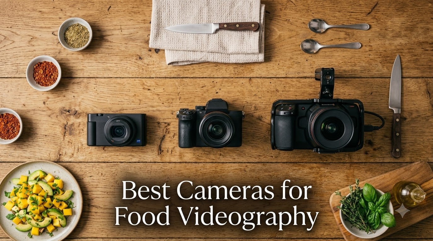 Best Cameras for Food Videography