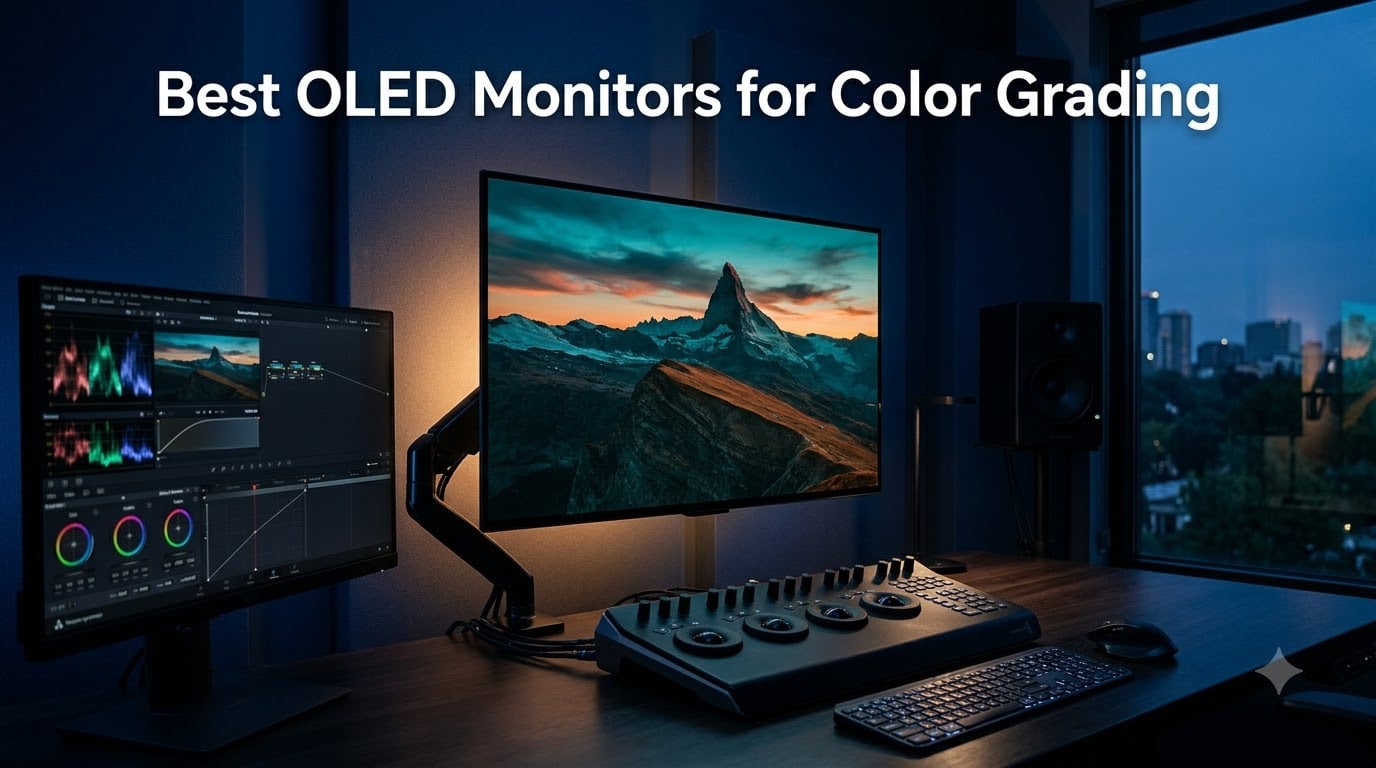 Best OLED Monitors for Color Grading