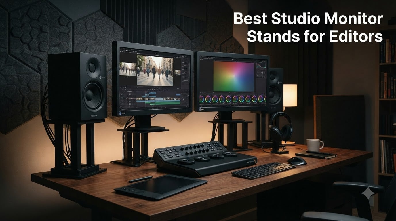Best Studio Monitor Stands for Editors