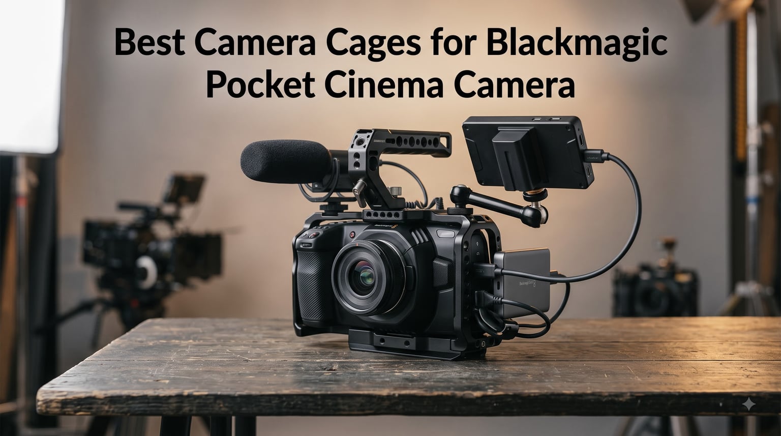 Best Camera Cages for Blackmagic Pocket Cinema Camera