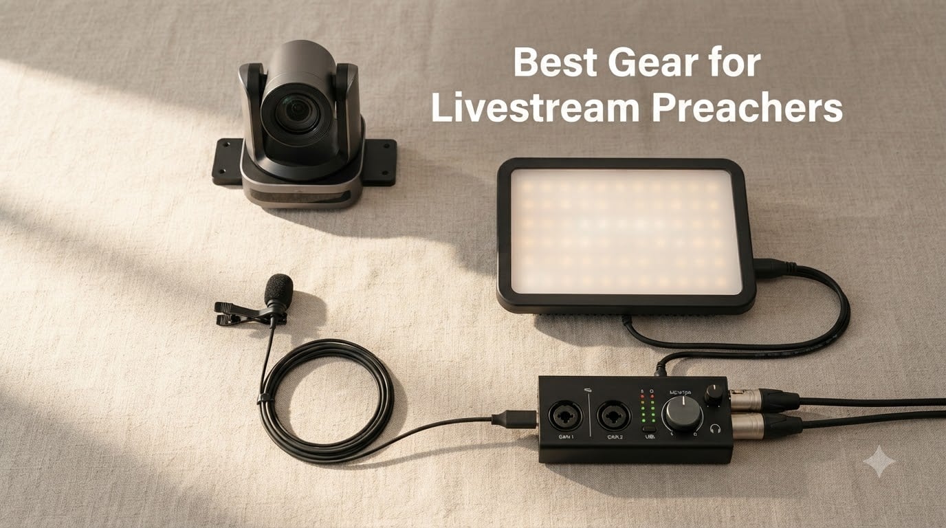 Best Gear for Livestream Preachers