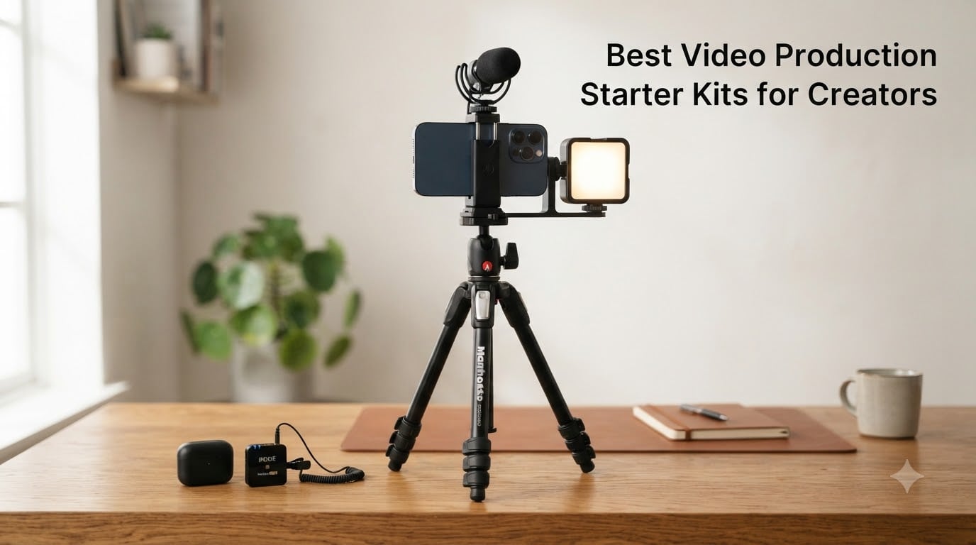 Best Video Production Starter Kits for Creators