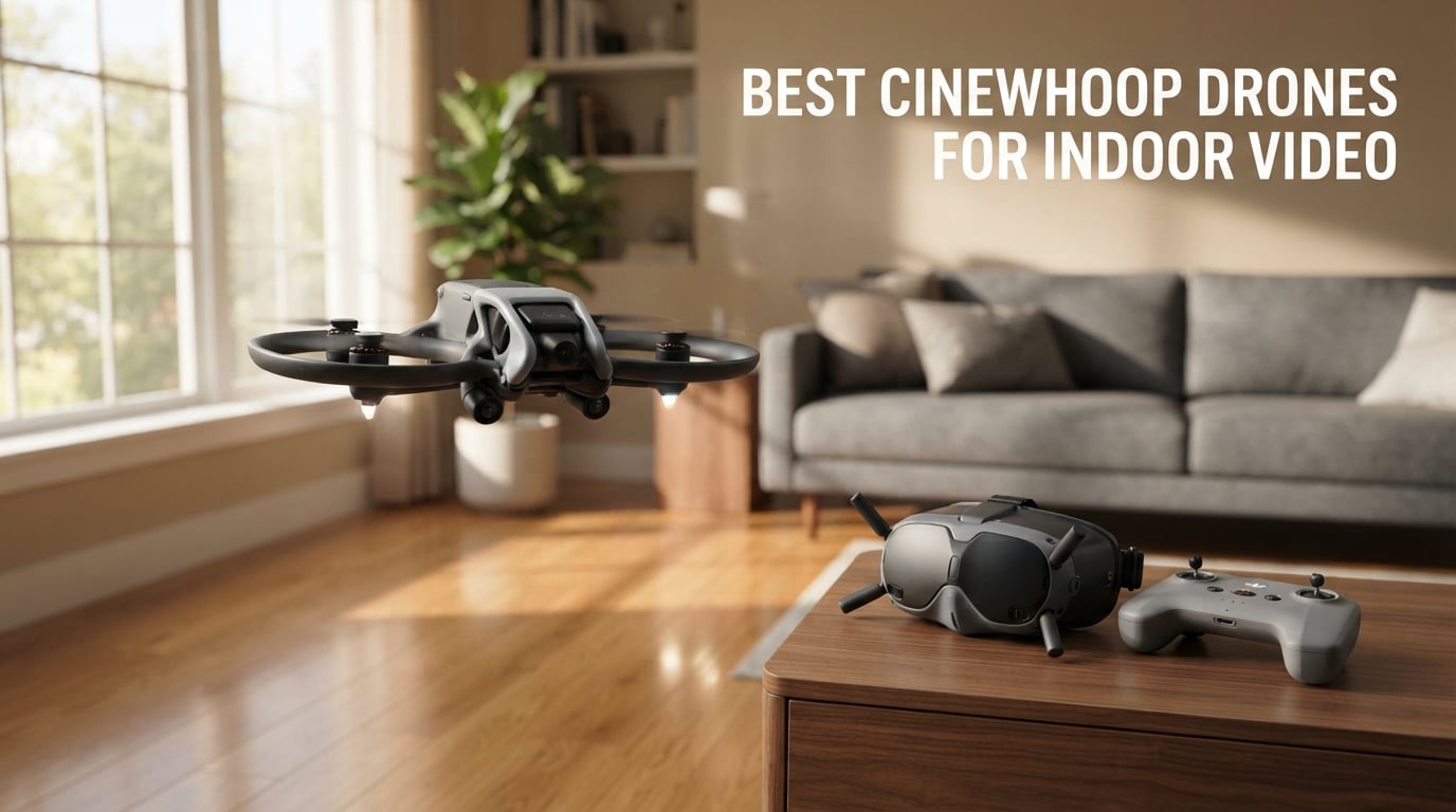 Best Cinewhoop Drones for Indoor Video