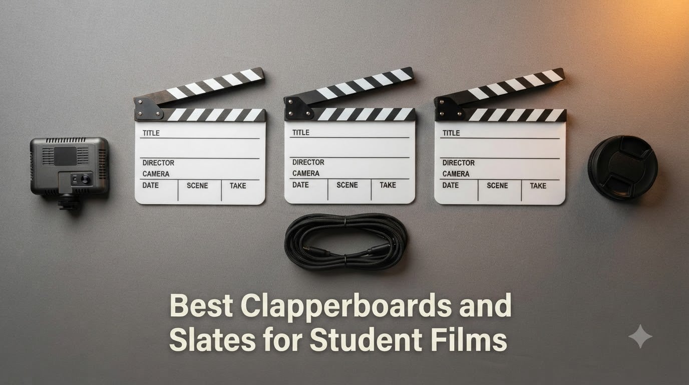 Best Clapperboards and Slates for Student Films