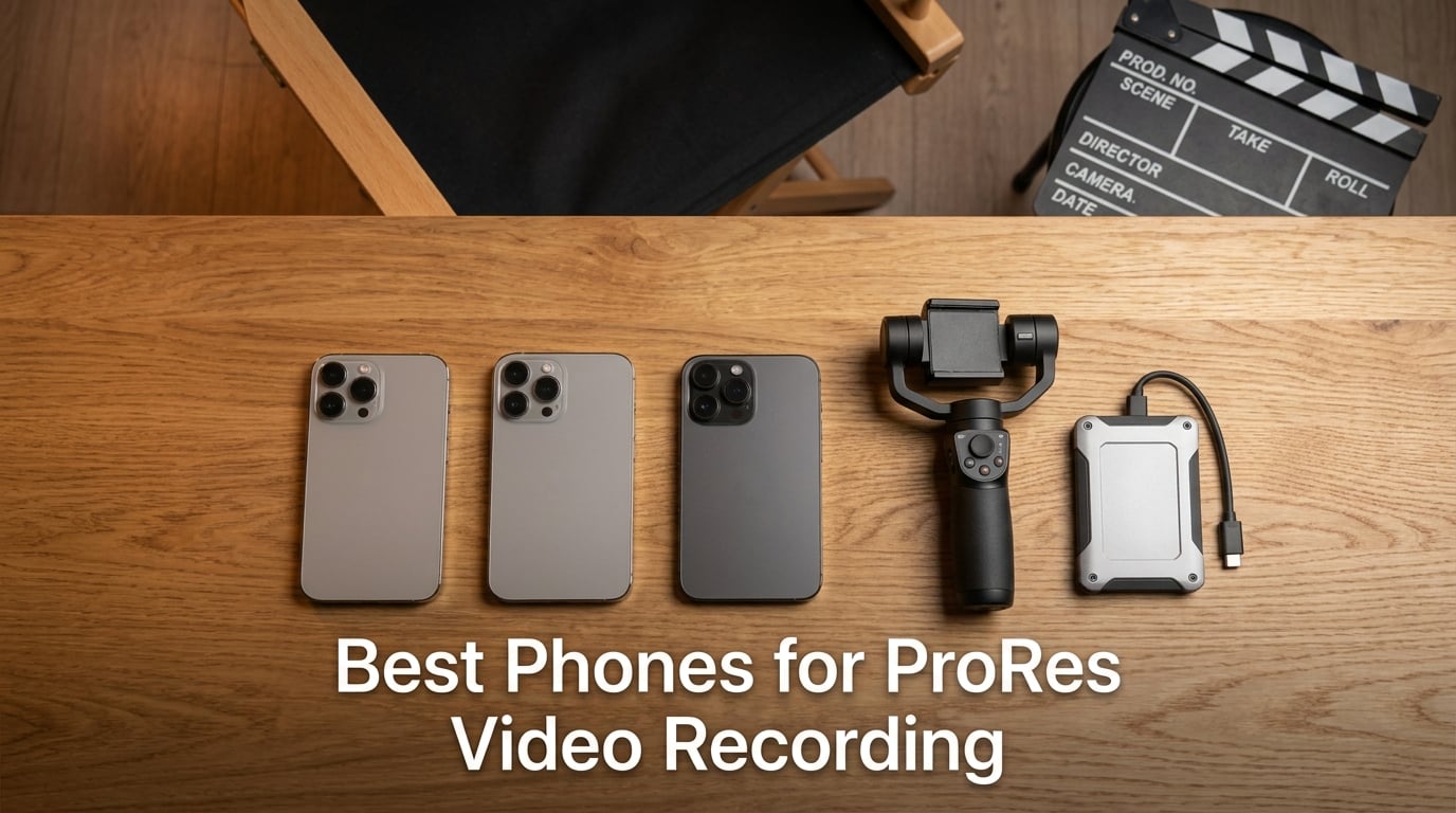 Best Phones for ProRes Video Recording