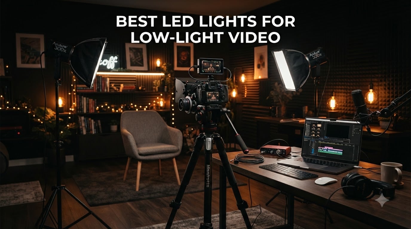 Best LED Lights for Low-Light Video