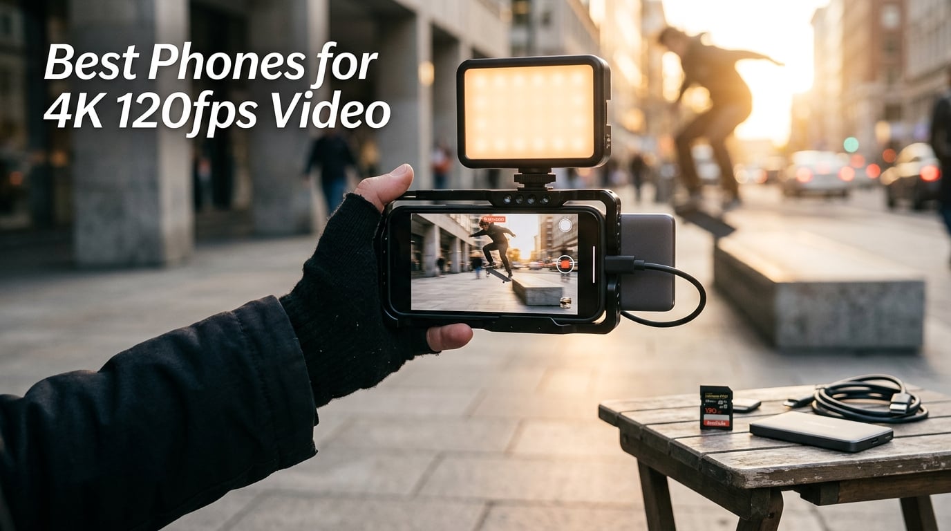 Best Phones for 4K 120fps Video