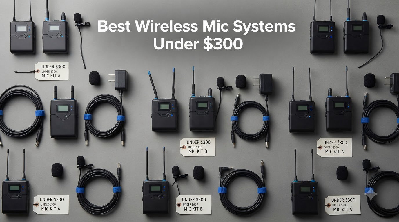 Best Wireless Mic Systems Under $300