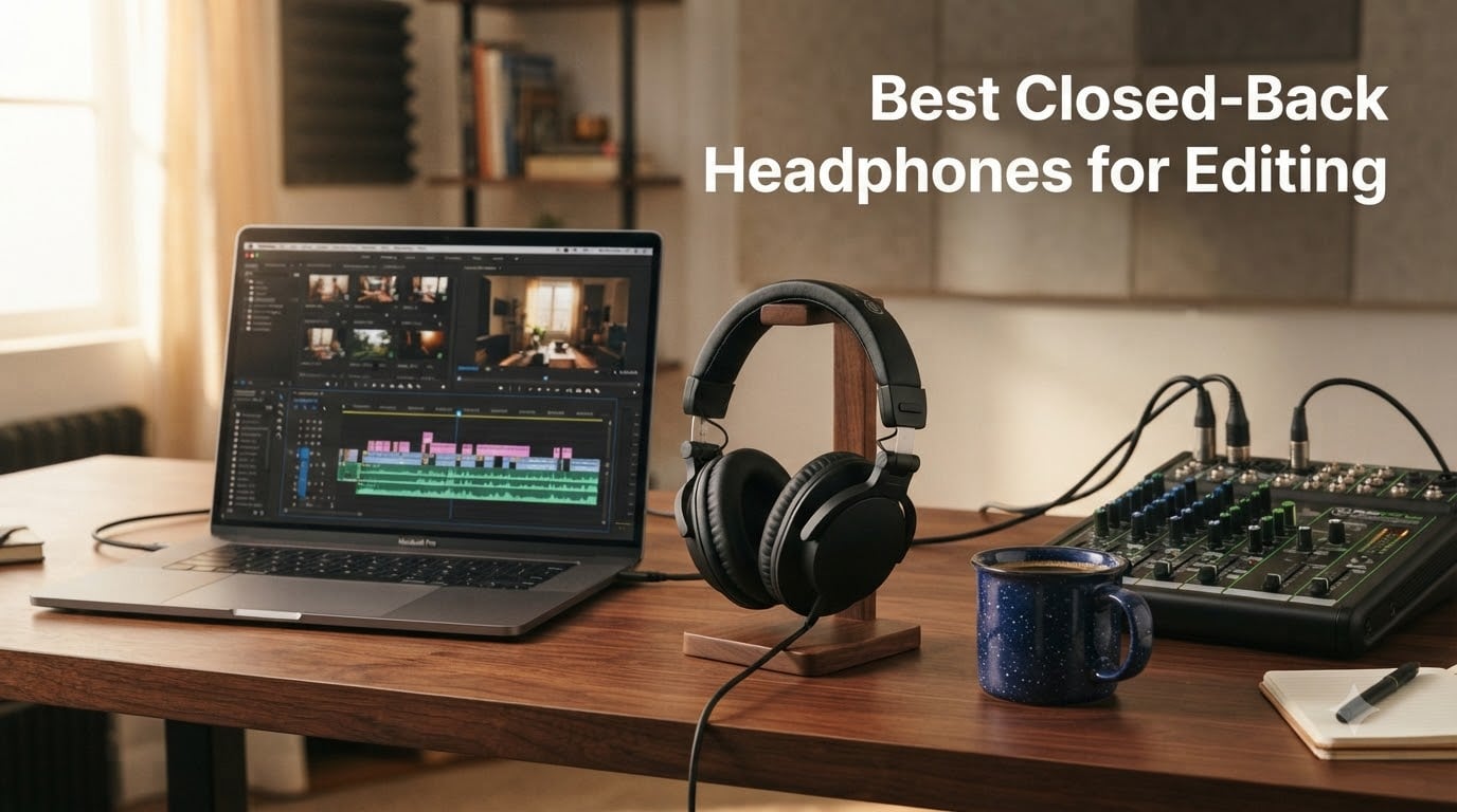 Best Closed-Back Headphones for Editing