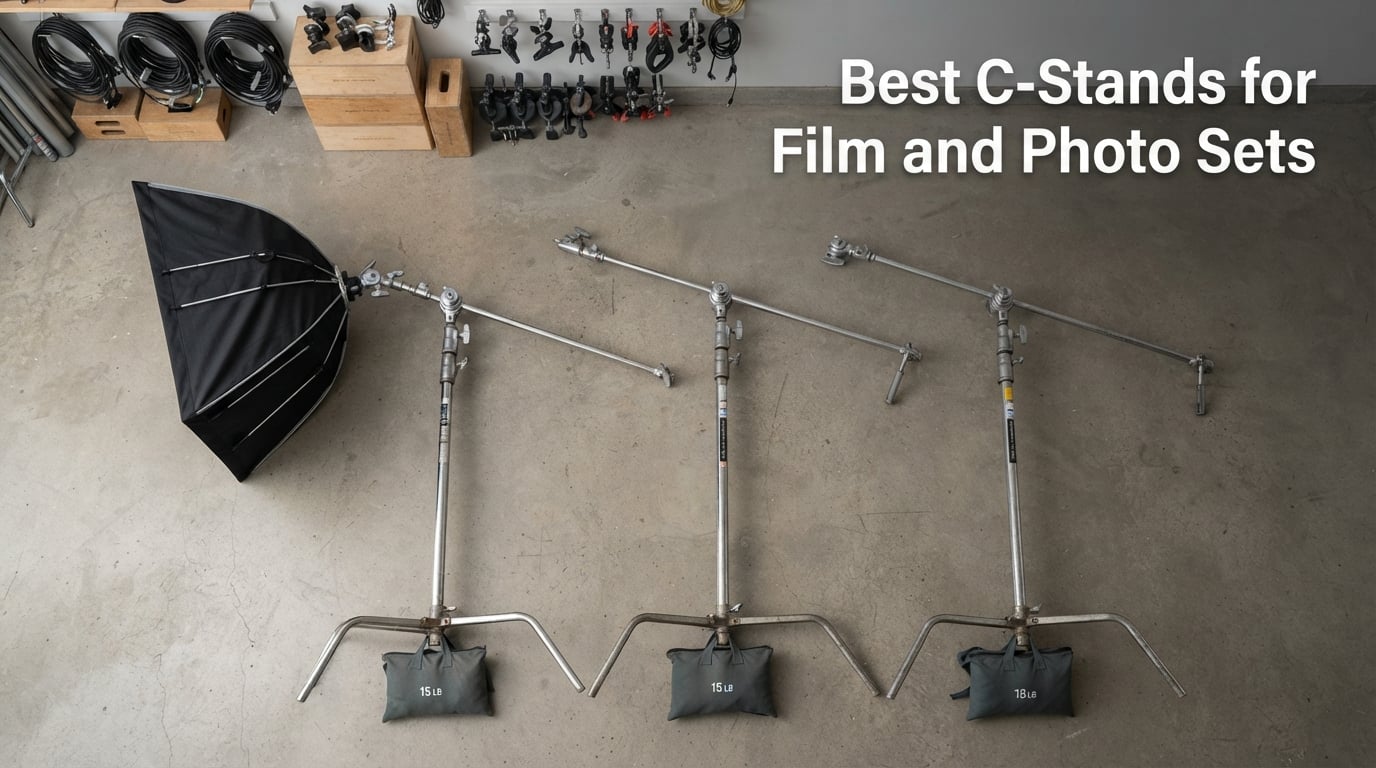 Best C-Stands for Film and Photo Sets