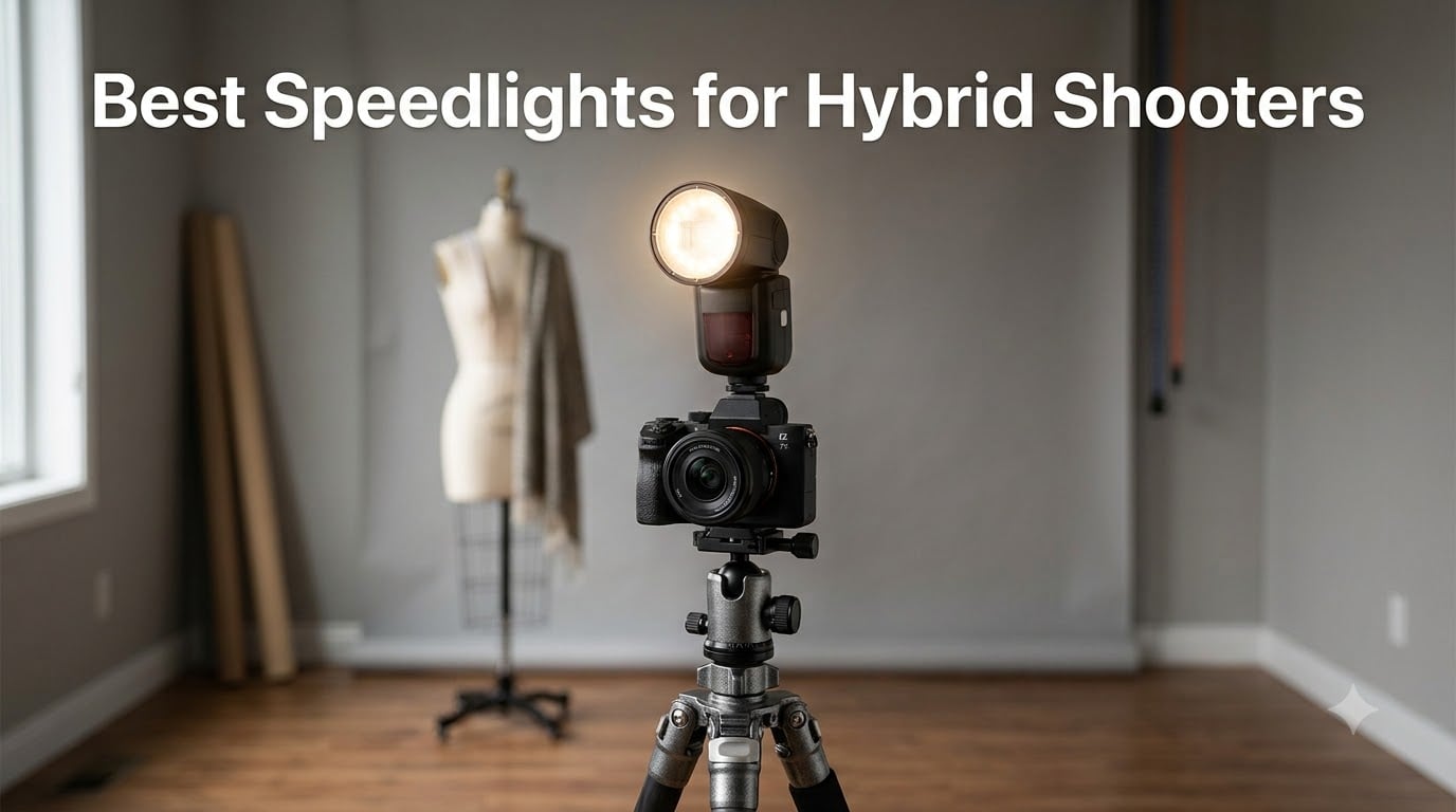 Best Speedlights for Hybrid Shooters