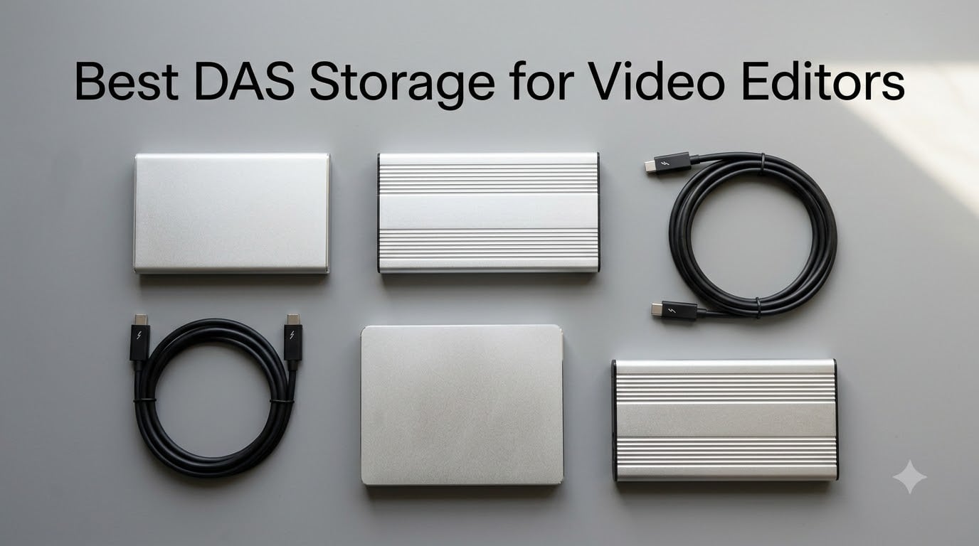 Best DAS Storage for Video Editors