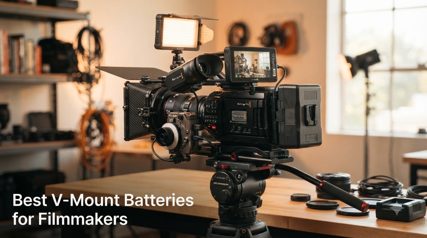 Best V-Mount Batteries for Filmmakers
