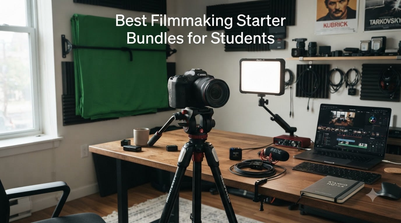 Best Filmmaking Starter Bundles for Students