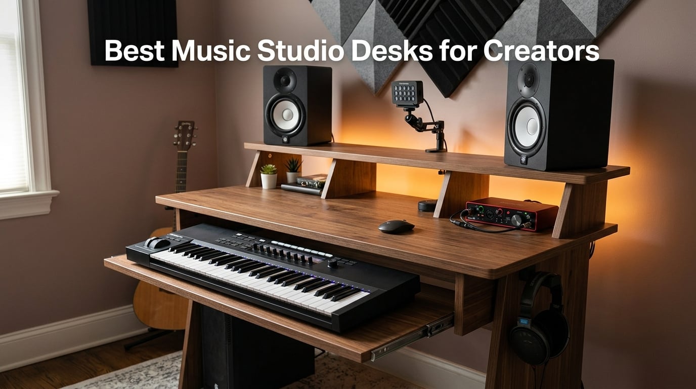 Best Music Studio Desks for Creators