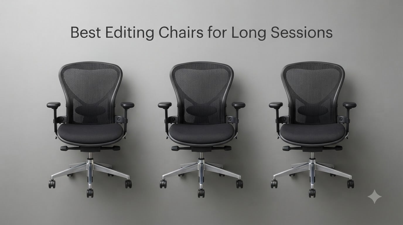 Best Editing Chairs for Long Sessions