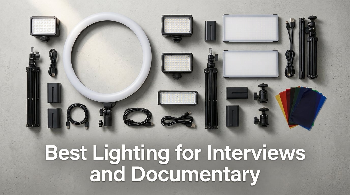 Best Lighting for Interviews and Documentary