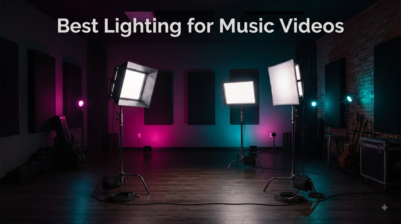 Best Lighting for Music Videos