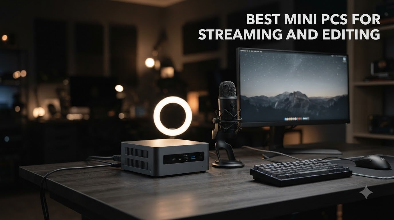 Best Mini PCs for Streaming and Editing