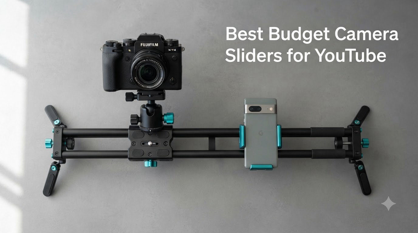 Best Budget Camera Sliders for YouTube
