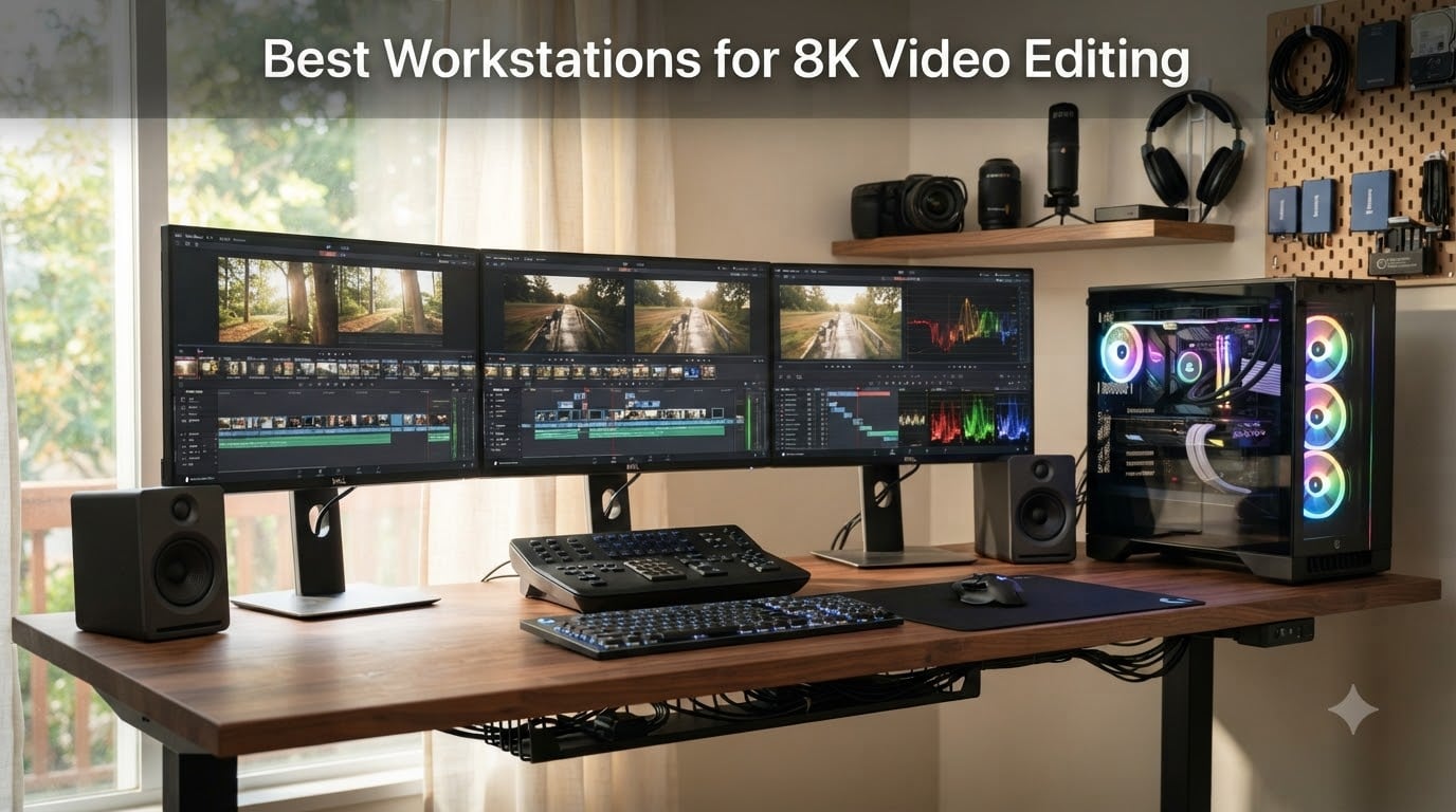 Best Workstations for 8K Video Editing