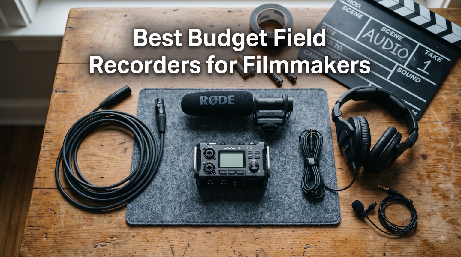 Best Budget Field Recorders for Filmmakers