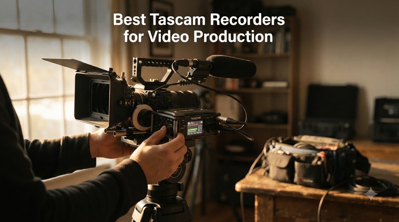 Best Tascam Recorders for Video Production