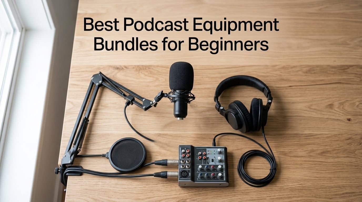 Best Podcast Equipment Bundles for Beginners