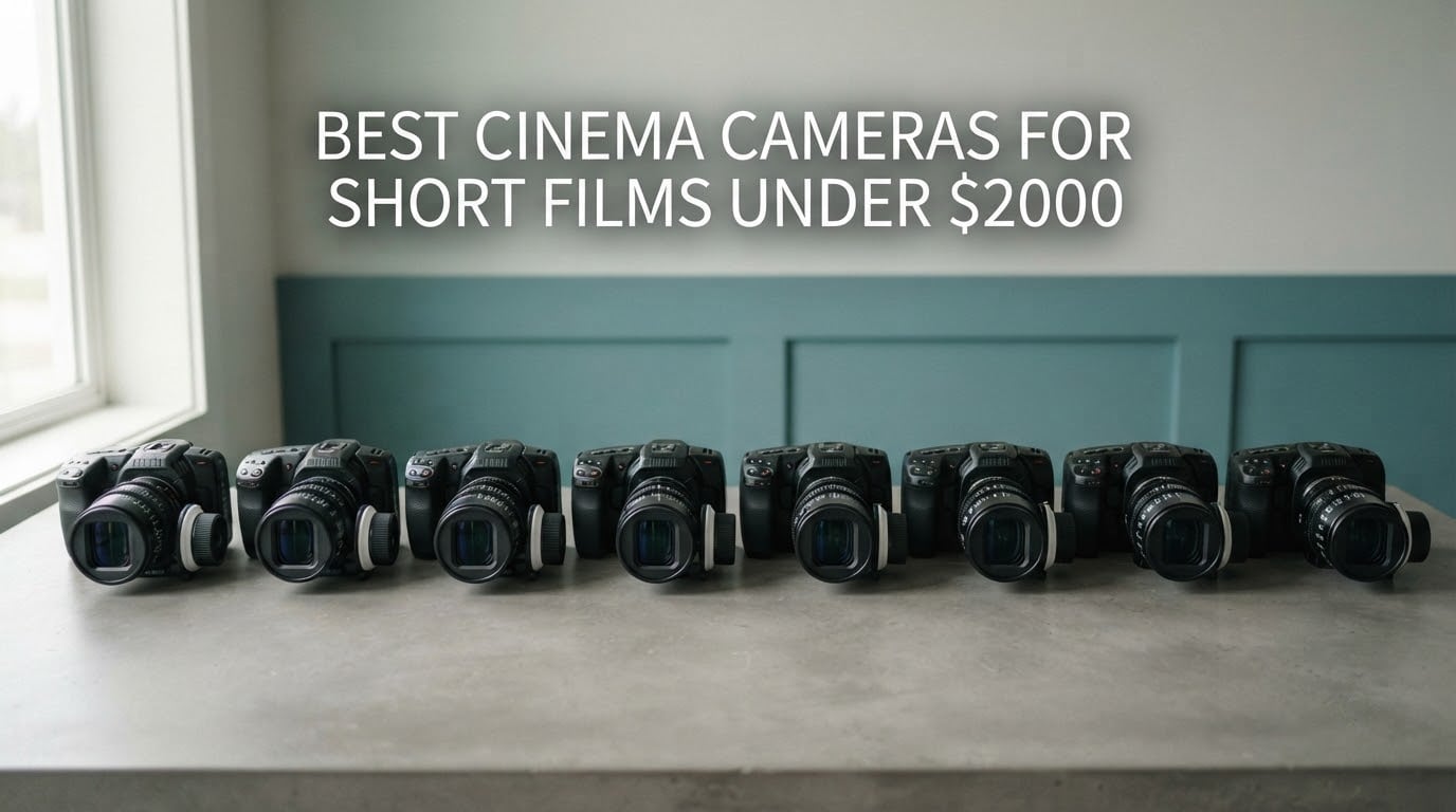 Best Cinema Cameras for Short Films Under $2000