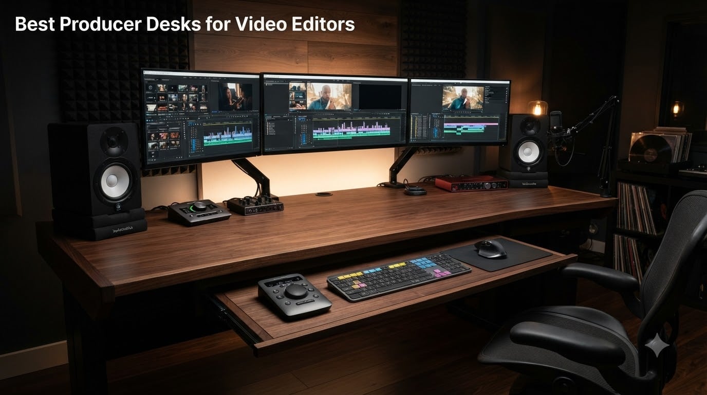 Best Producer Desks for Video Editors