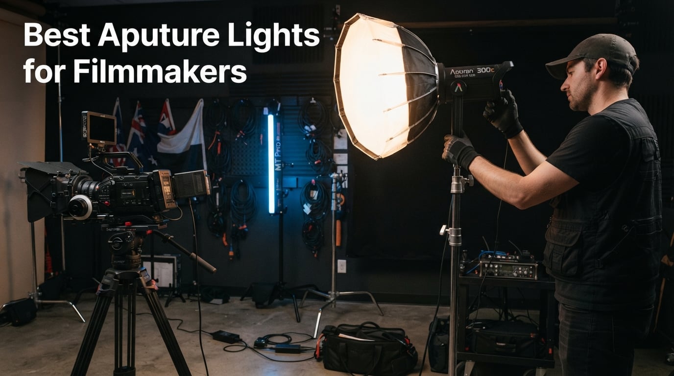 Best Aputure Lights for Filmmakers