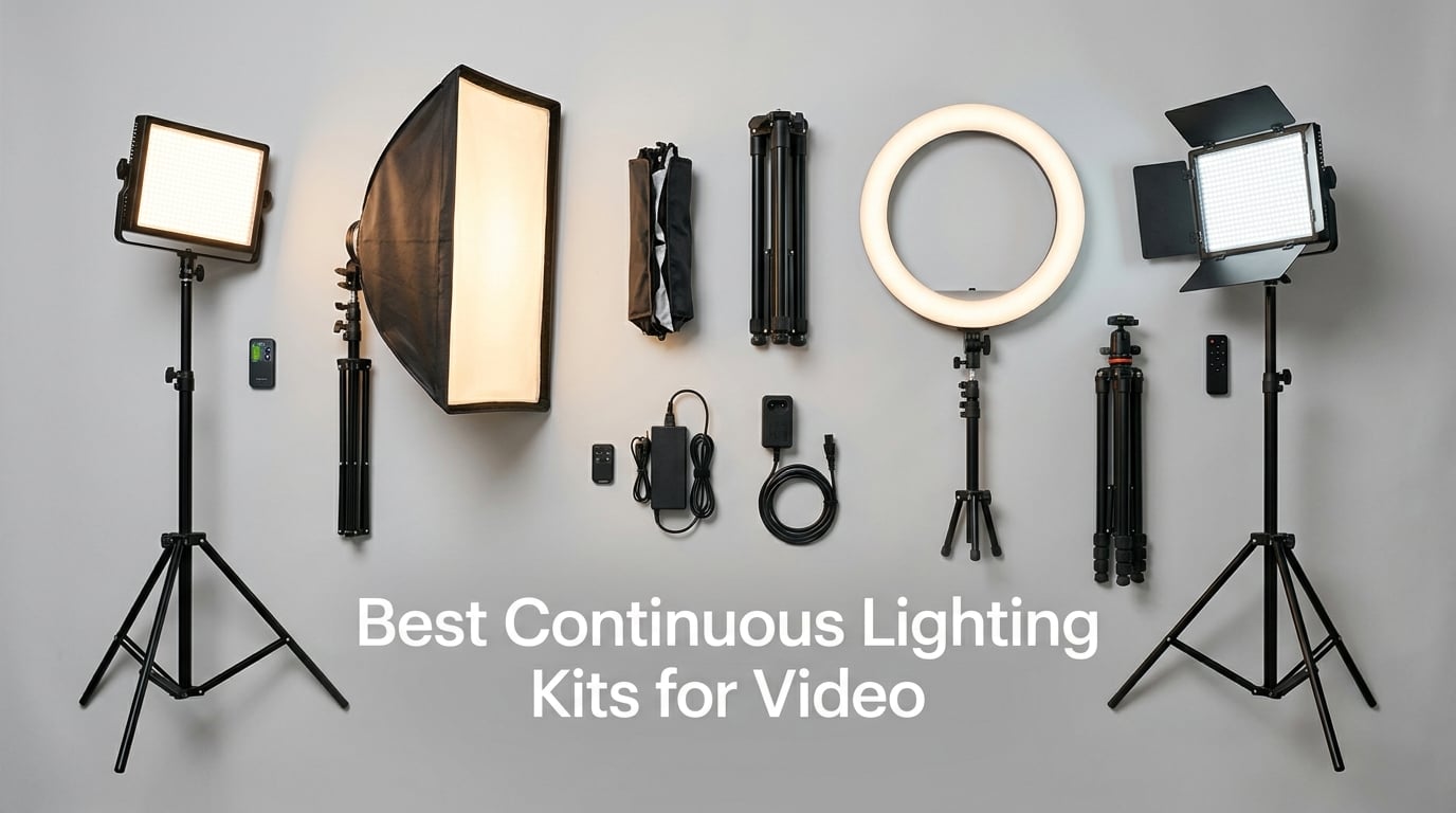 Best Continuous Lighting Kits for Video