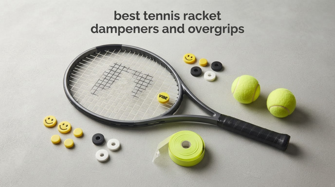 best tennis racket dampeners and overgrips