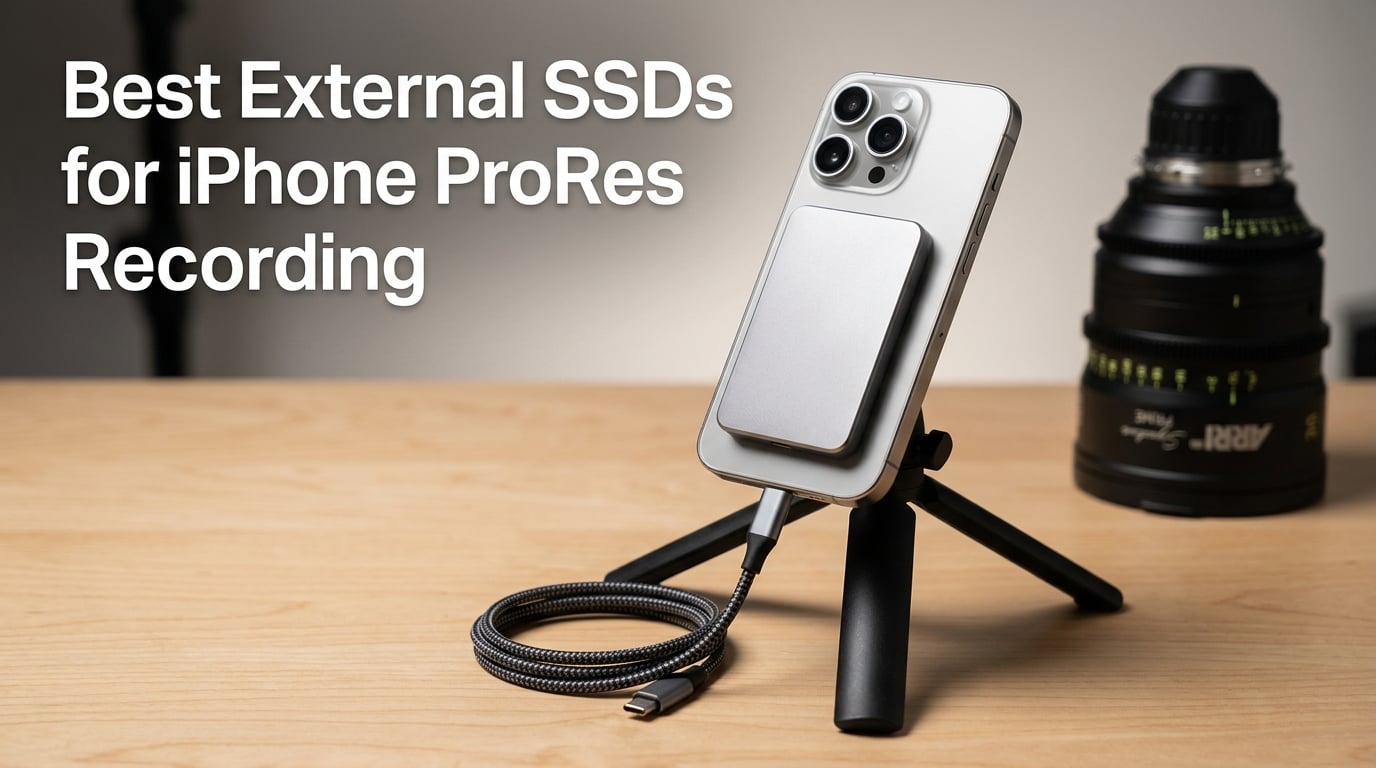 Best External SSDs for iPhone ProRes Recording