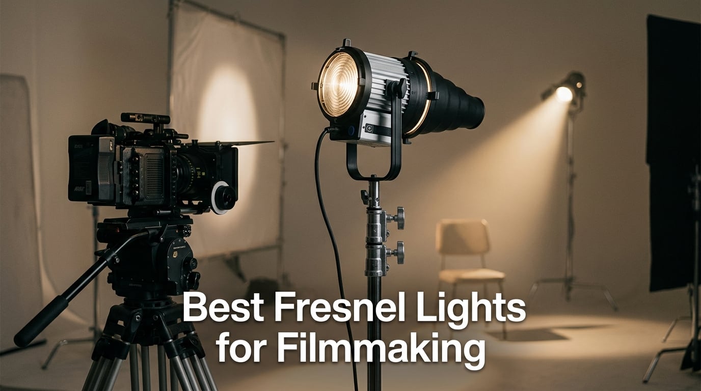 Best Fresnel Lights for Filmmaking