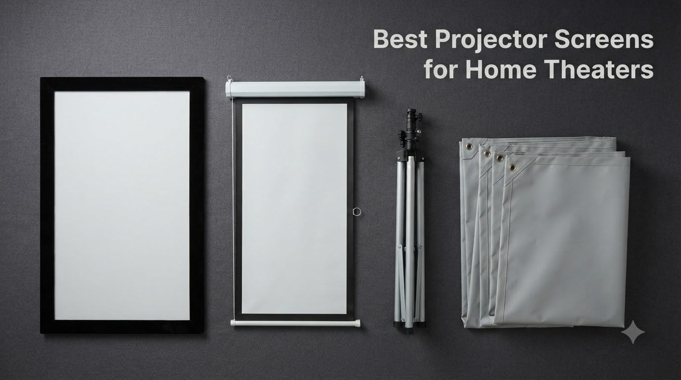 Best Projector Screens for Home Theaters