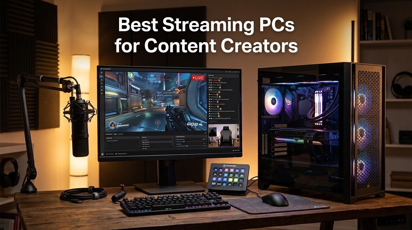 Best Streaming PCs for Content Creators