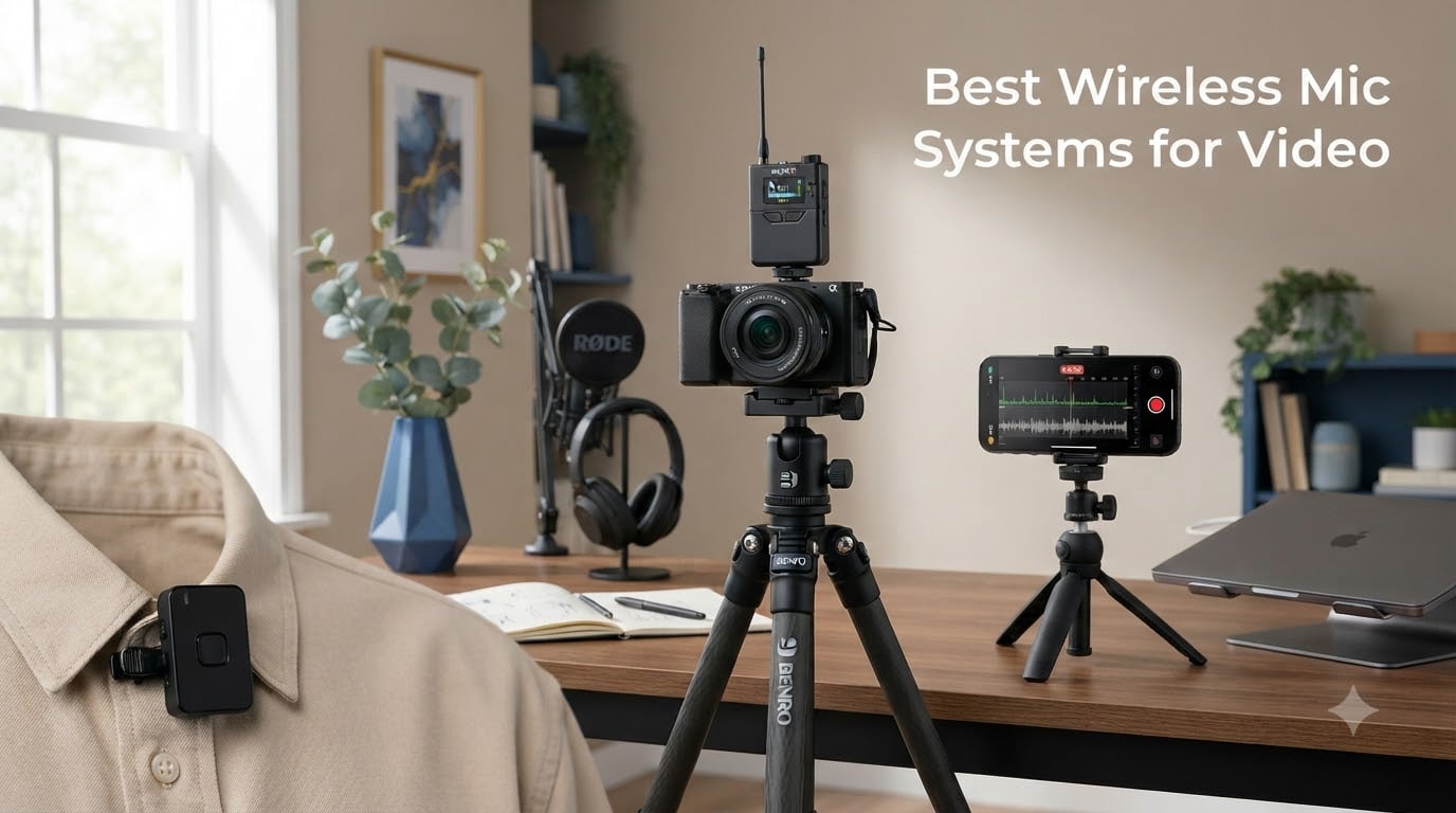 Best Wireless Mic Systems for Video