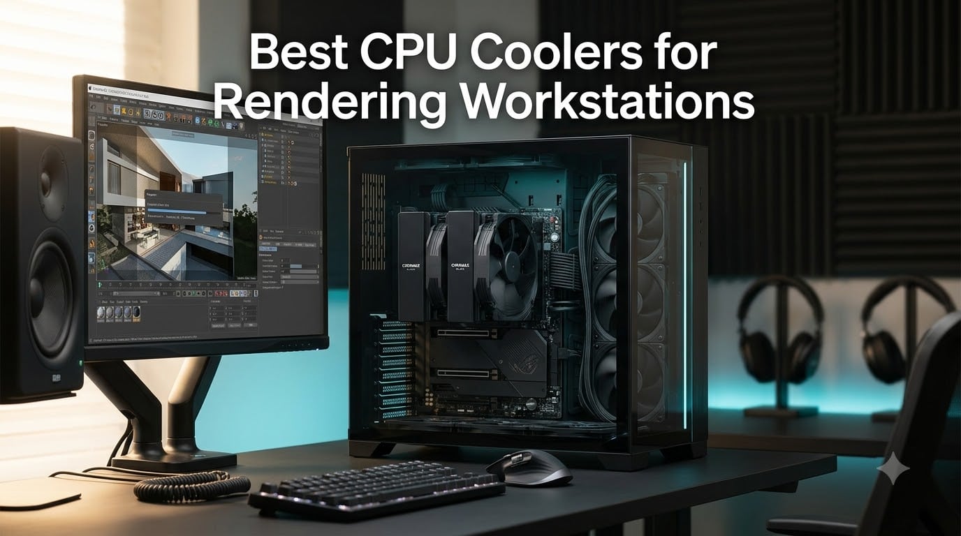 Best CPU Coolers for Rendering Workstations