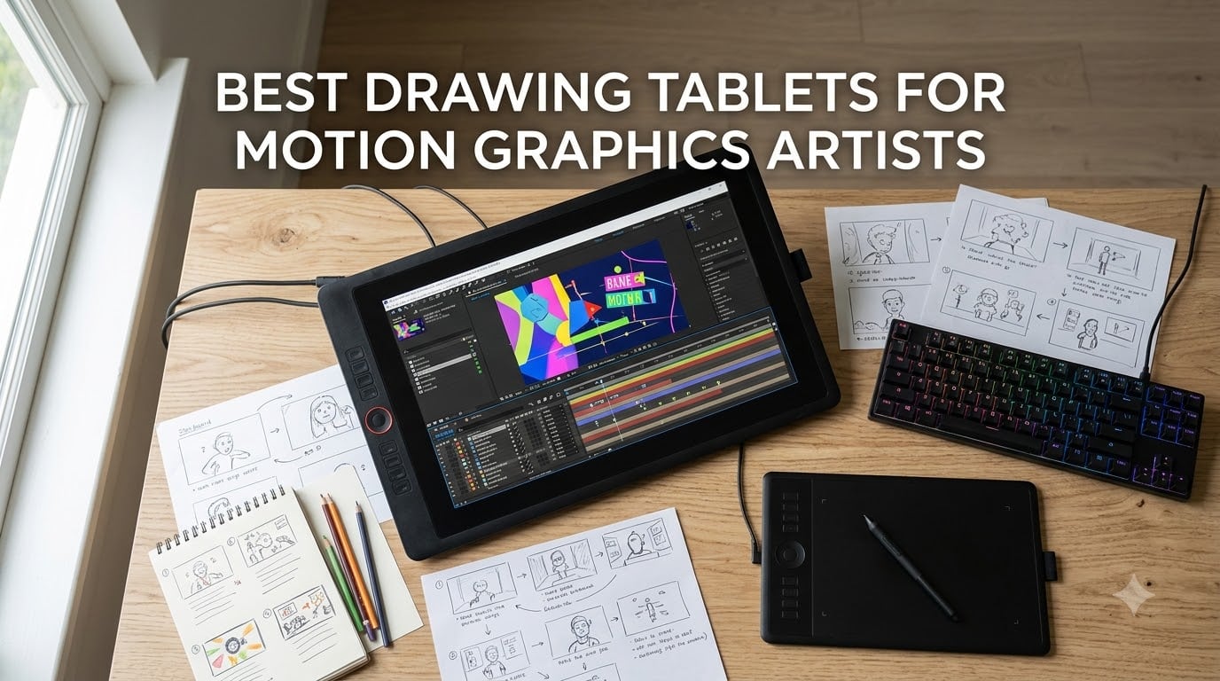 Best Drawing Tablets for Motion Graphics Artists
