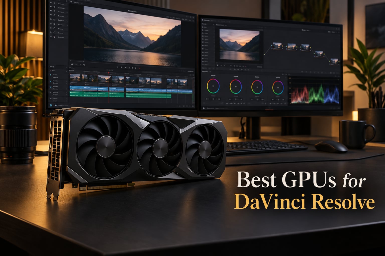 Best GPUs for DaVinci Resolve