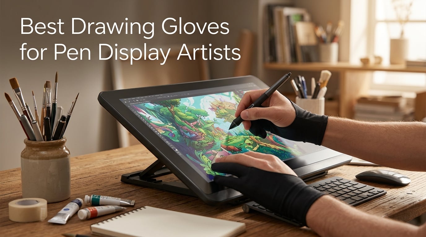 Best Drawing Gloves for Pen Display Artists