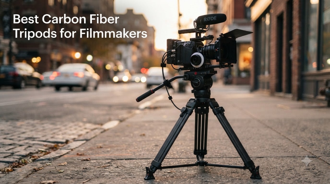 Best Carbon Fiber Tripods for Filmmakers