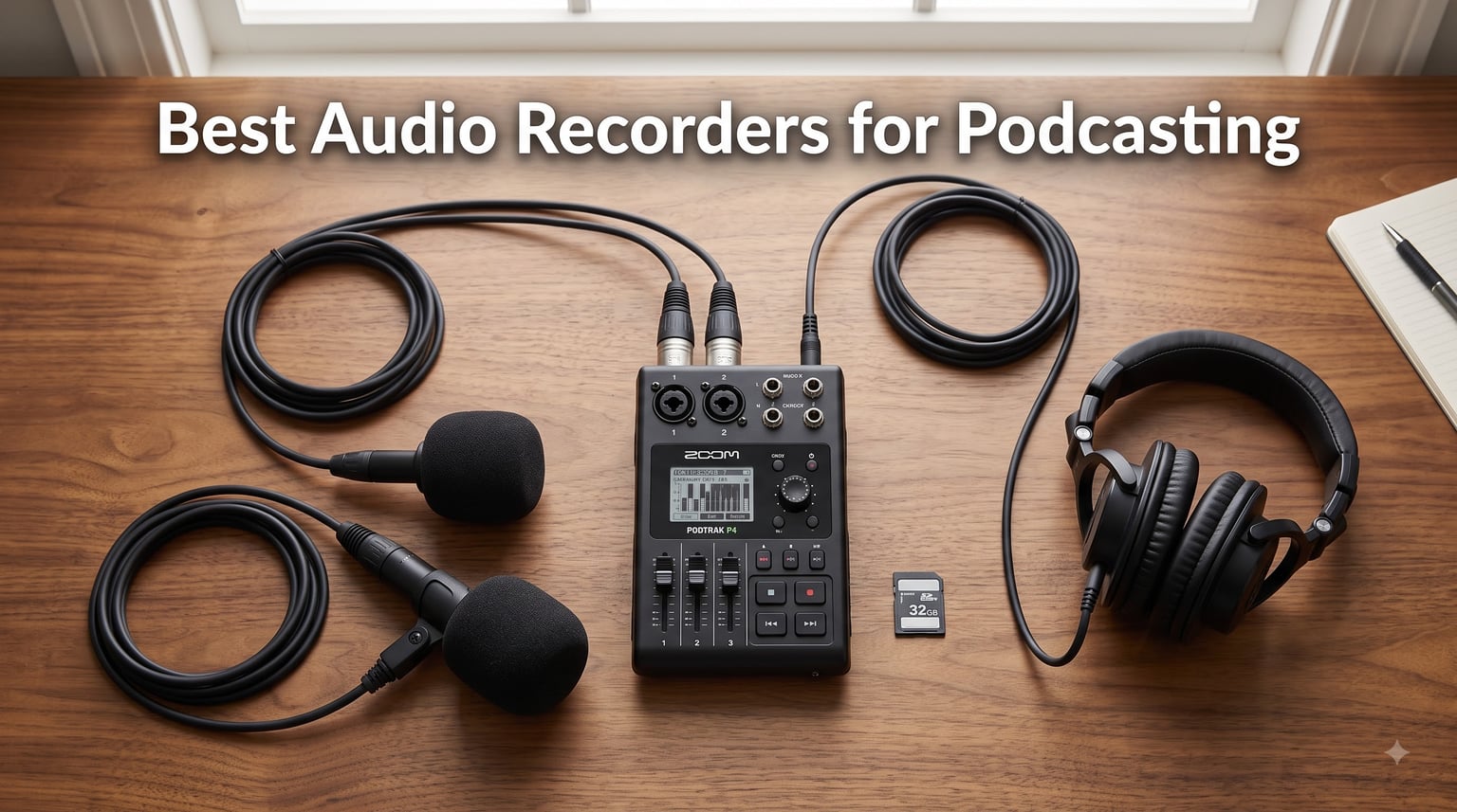 Best Audio Recorders for Podcasting